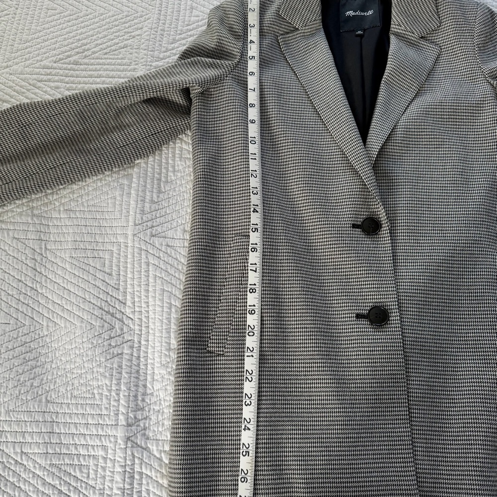 Madewell Dorset Blazer in Houndstooth - Picture 10 of 11